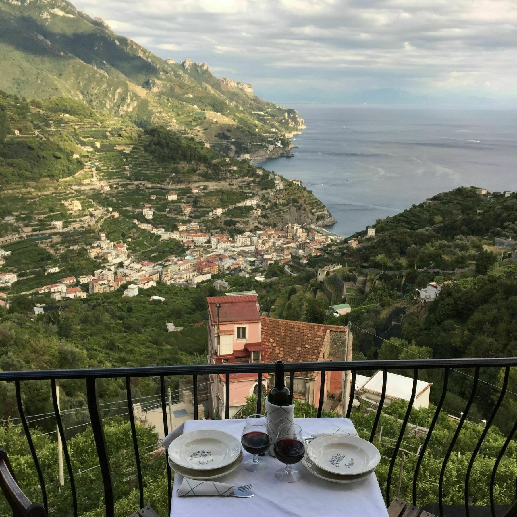 Casa Rossa Apartment Ravello Bagian luar foto